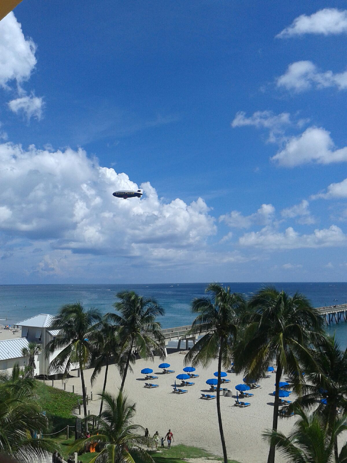 Beach Pier blimp