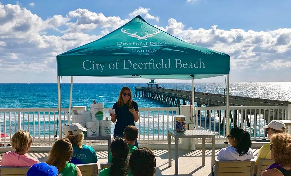 deerfield beach litter