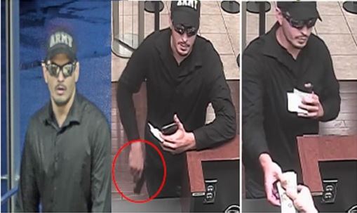 Bank robber Boca PBSO
